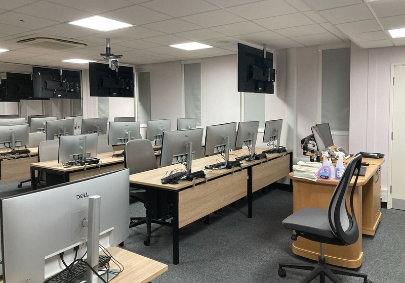 interior of eLearning Suite at the Clinical School